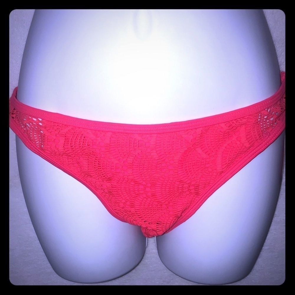 Coral Tropics by Apollo Swim Bottom-Neon Size S